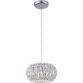 Et2 Bijou 3-Light 9.5" Wide Polished Chrome Pendant Light E21803-20PC